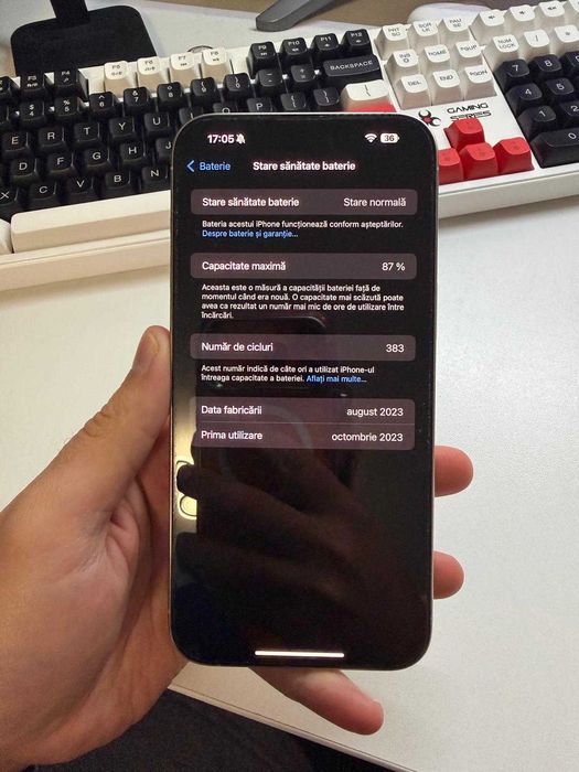 Iphone 15 pro max 256gb