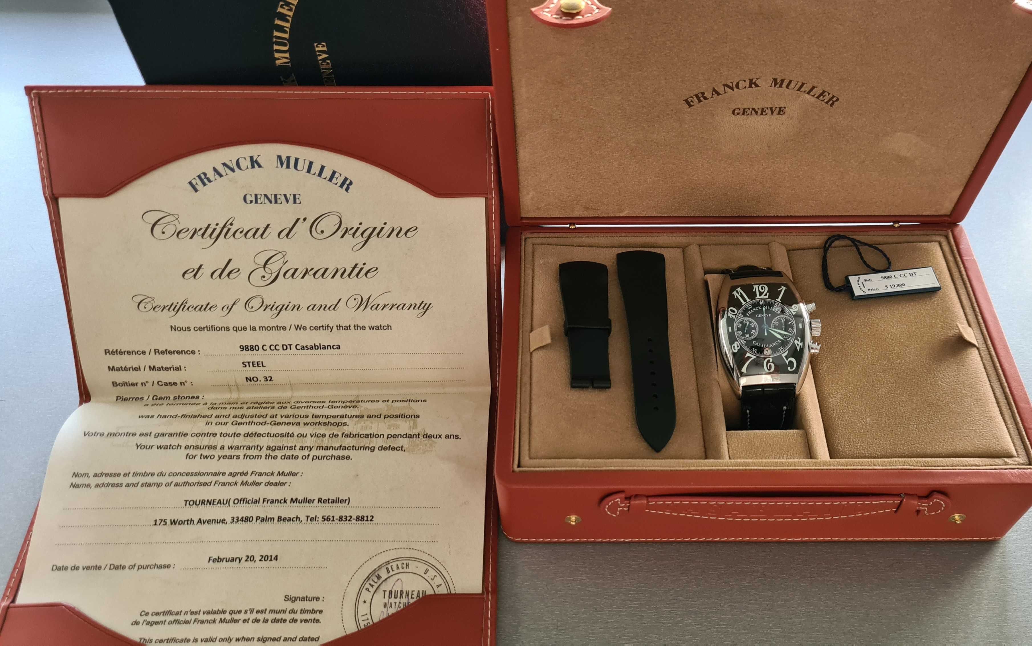 Franck Muller Casablanca Big Size Full Set