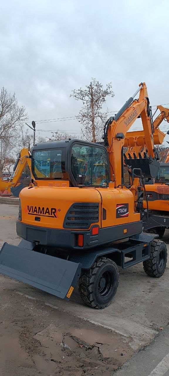 Экскаватор VIAMAR - 60 талик YANMAR двигатель