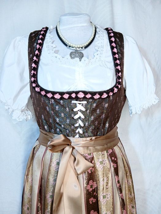 Dirndl Nr 46 rochie bavareză Oktoberfest rochie tiroleza sarafan