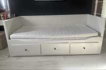 Pat Ikea Hemnes extensibil + 2 saltele