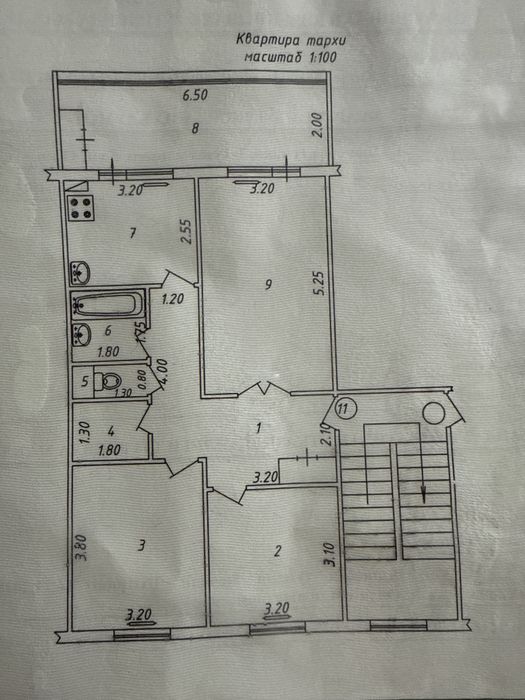 Квартира своя 3/1/5. Тузель-2 Яшнабадский р-н