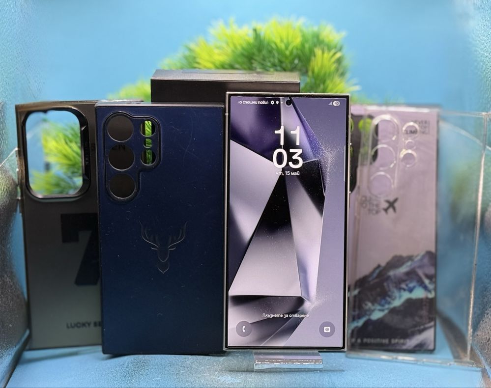 ГАРАНЦИОНЕН!!! Samsung Galaxy S24 Ultra, 12GB RAM, 256GB, 5G, Violet