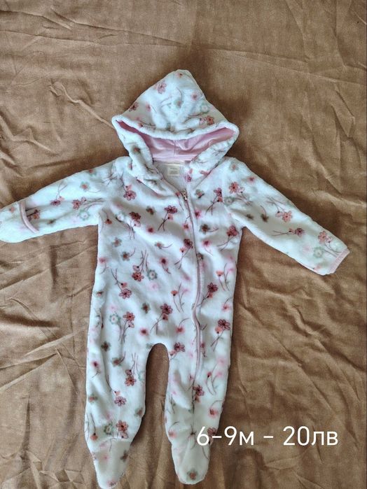 Дрешки за момиче от 3 м до 1 год