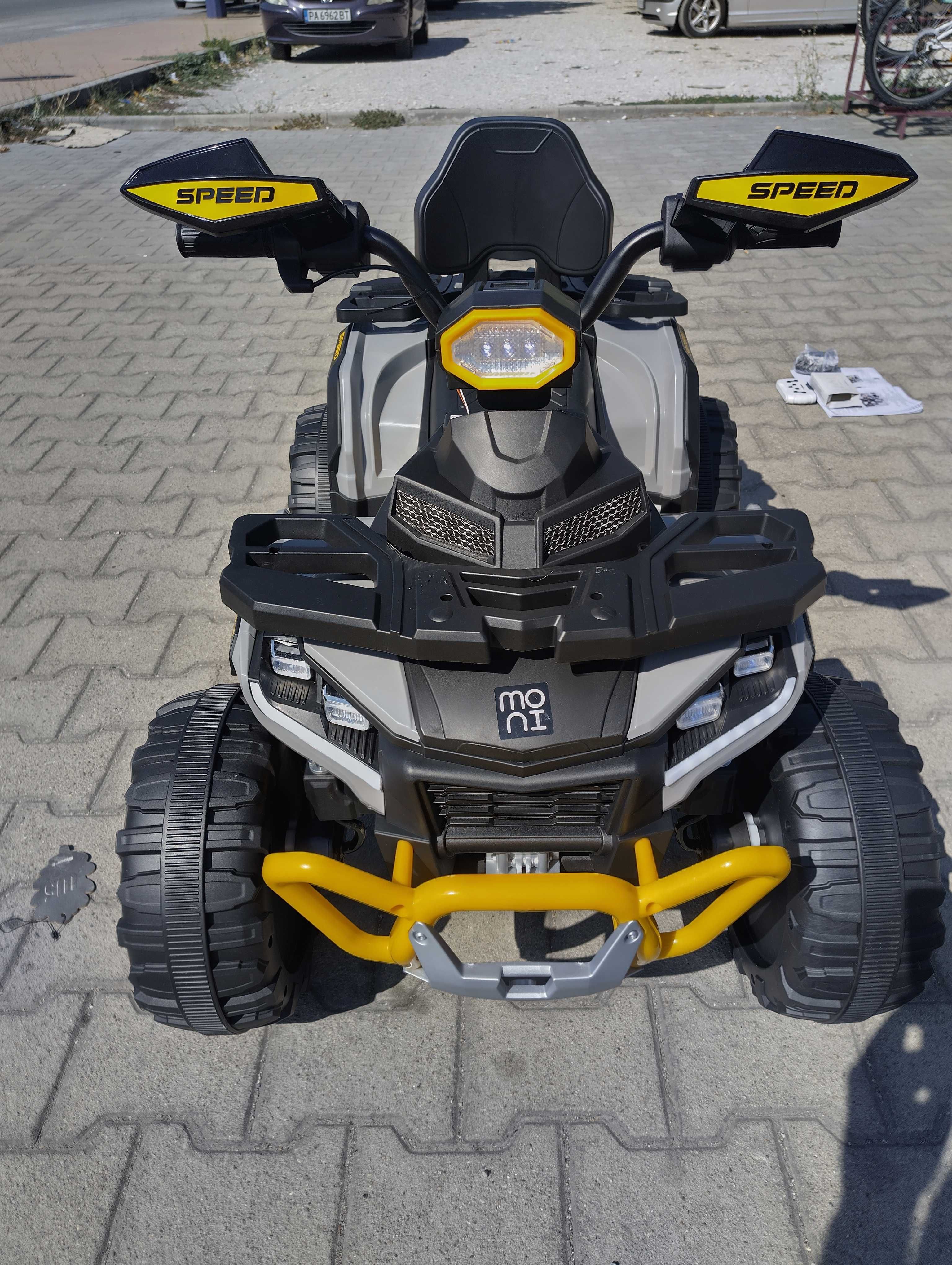 TEXAS Акумулаторно бъги с дистанционно SPEED 4x4 сив