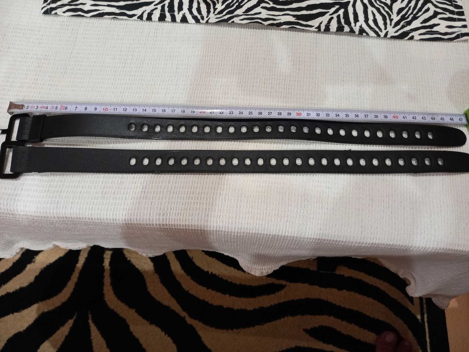 Два комплета гумени каишки за нож за гмуркане