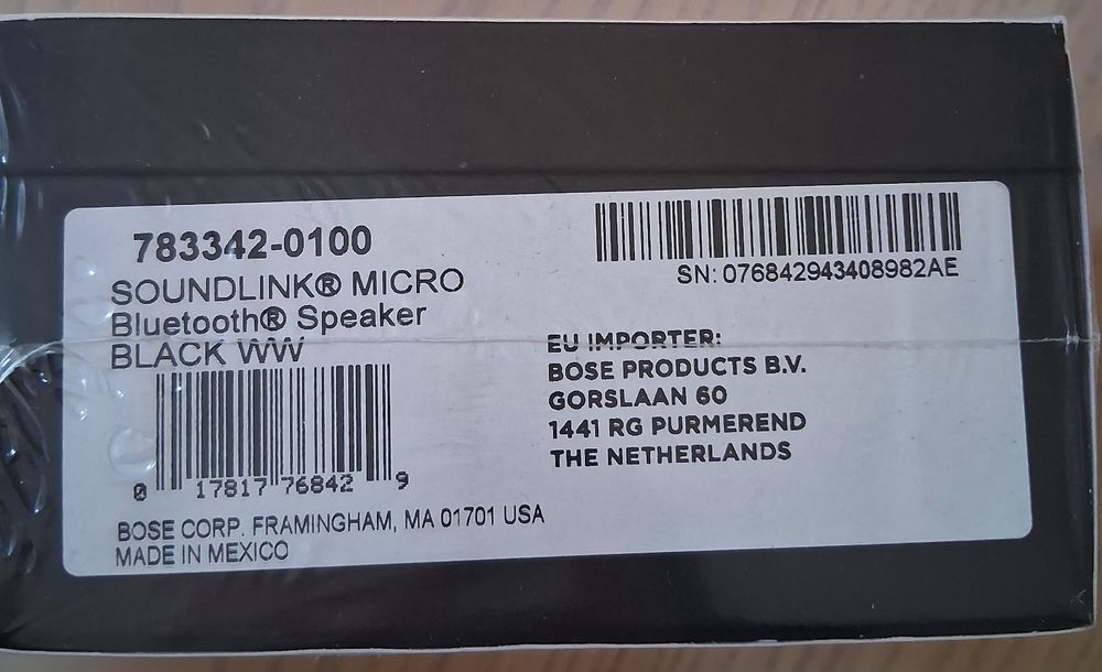 Sigilata/originala Boxa portabila bluetooth Bose Soundlink Micro