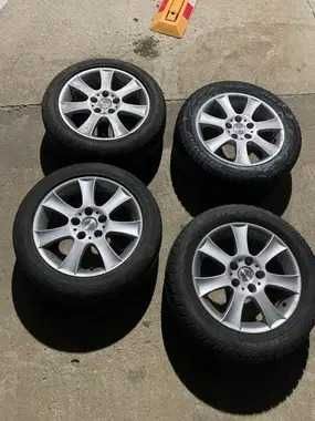 Rotii aliaj cu anvelopa de iarna 205/55/16