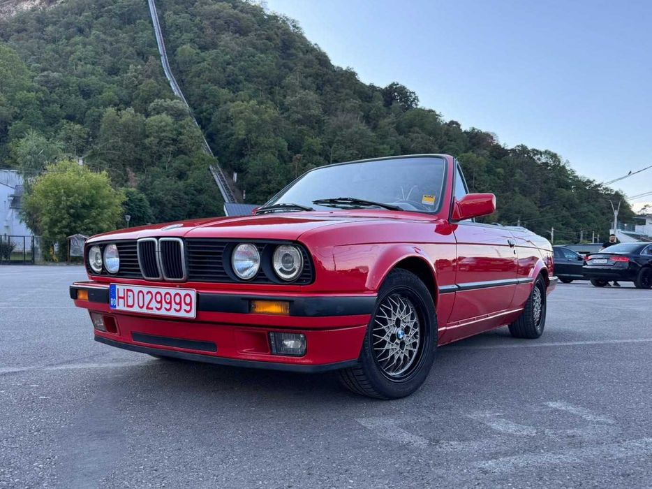 BMW E30 - raritate - , cabrio, recent adus