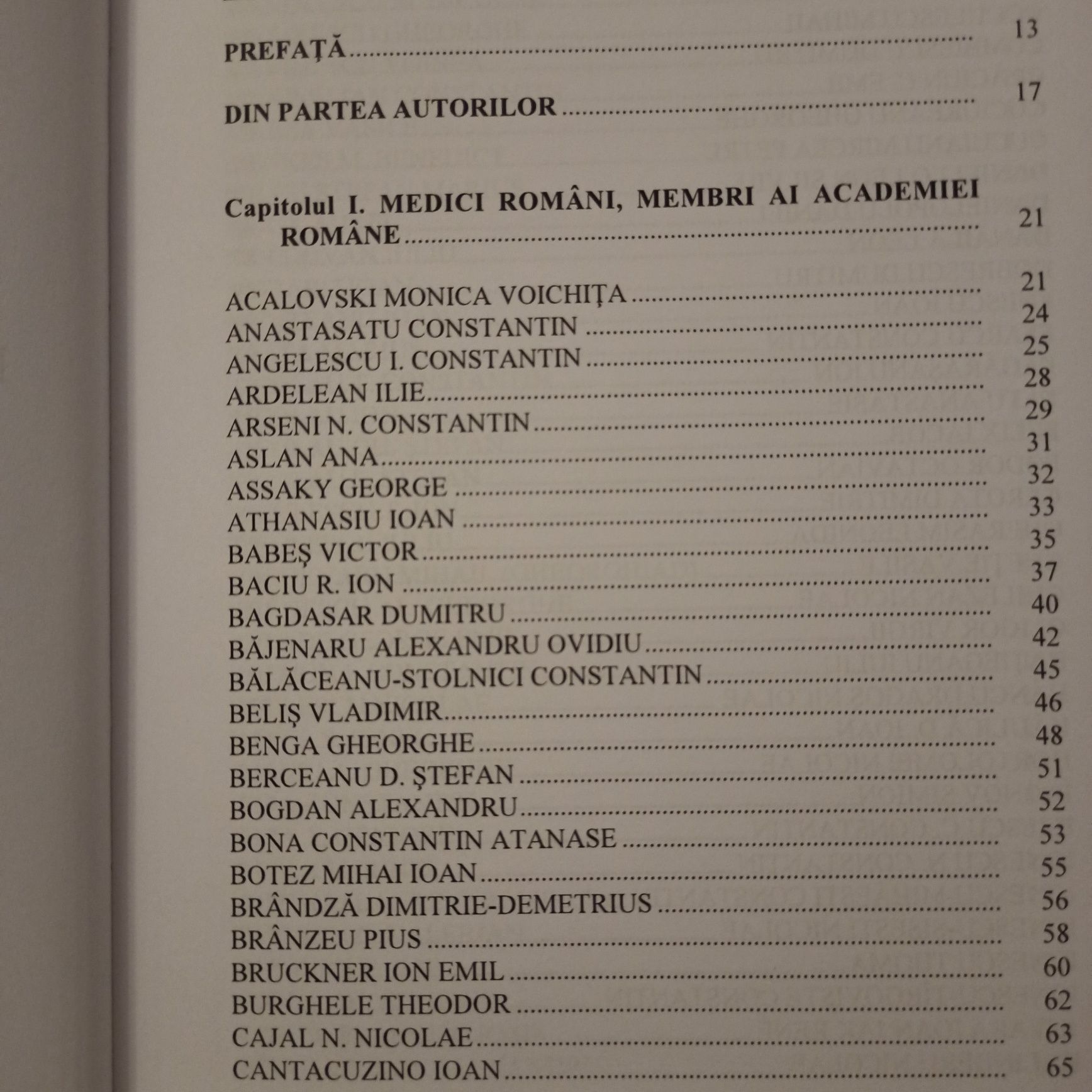 Medici romani, membri ai Academiei Romane
