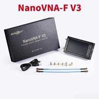 Analizator vectorial portabil NanoVNA-F V3 1MHz-6GHz MF/HF/VHF/UHF/SHF