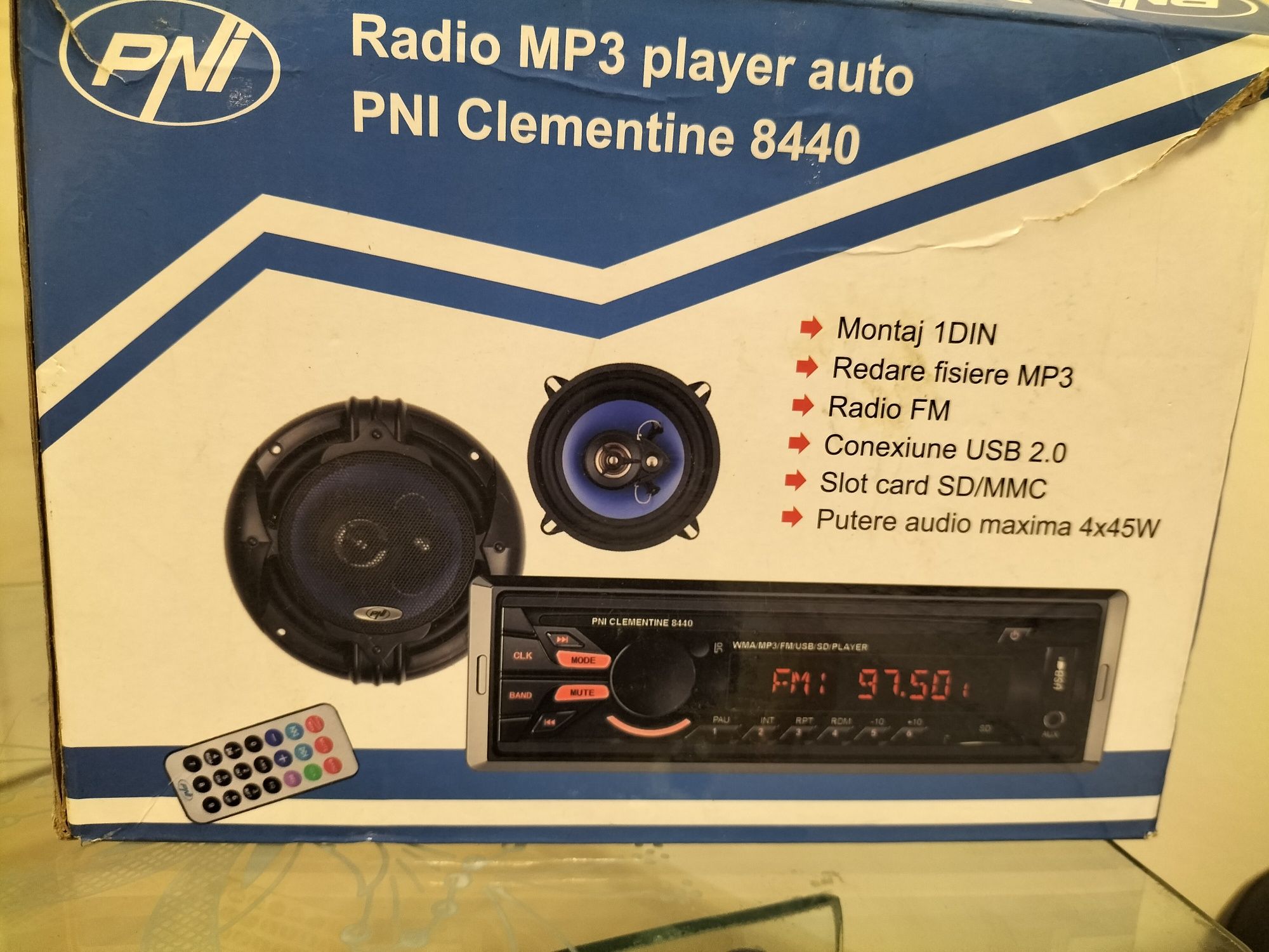 Vând Radio MP3 player auto PNI