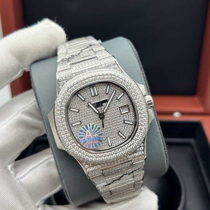 patek philippe nautulus icedout