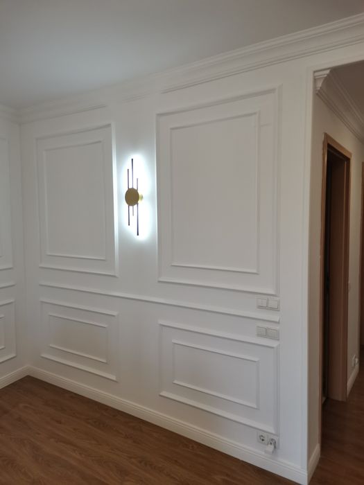 Montaj plinta scara, plinta parchet 45 grade, cornisa