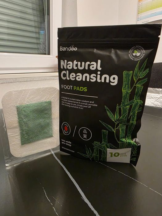 Детокс лепенки за крака - Natural Cleansing Foot Pads | 10 броя