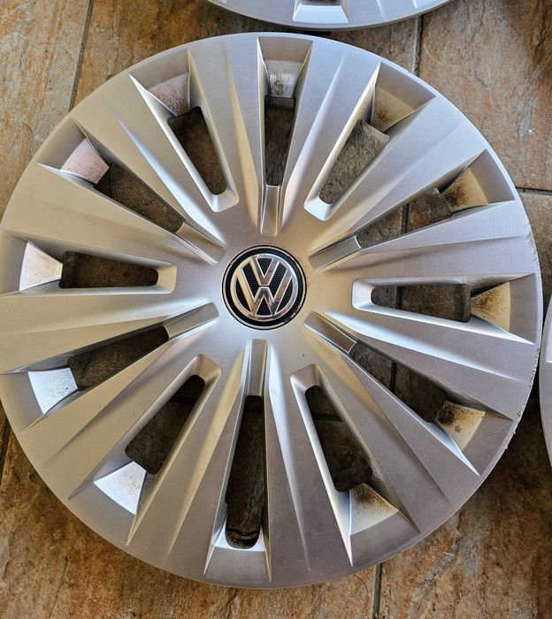 Set capace ornamentale originale VW pentru jante 15 inci