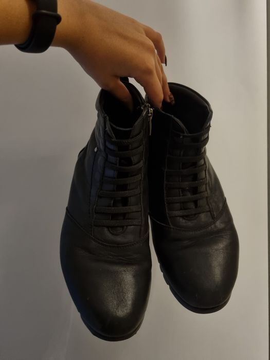 Есенни обувки от естествена кожа