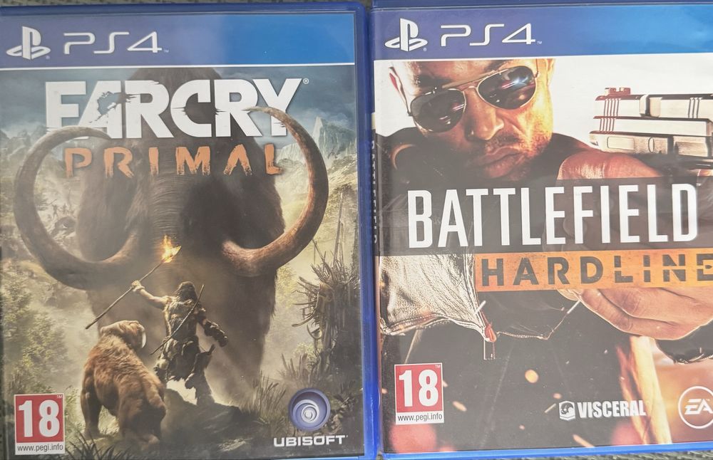 Vând jocuri PS4 noi, in carcasǎ, stare perfectǎ