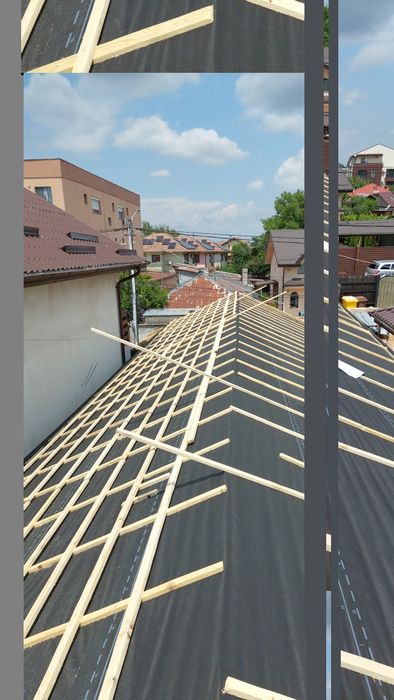 Montaj acoperisuri,dulgheri,mansardari,vopsitorii