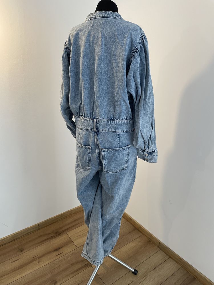 Salopeta din denim, oversized, vintage