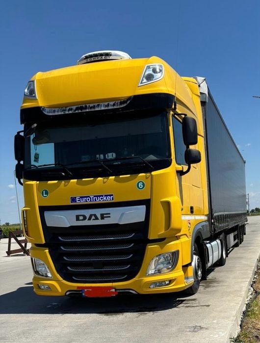 DAF 480 Daf480 cu VTG si INJECTOARE NOI, mega, 2018 + semiremorca Schmitz