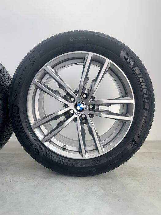 Jante Bmw X3 X4 R19 G01 G02 Michelin de iarna 698M Stelute runflat