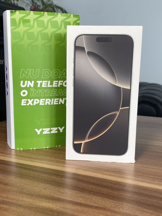 iPhone 16 Pro Max • 256 GB • Natural Titanium