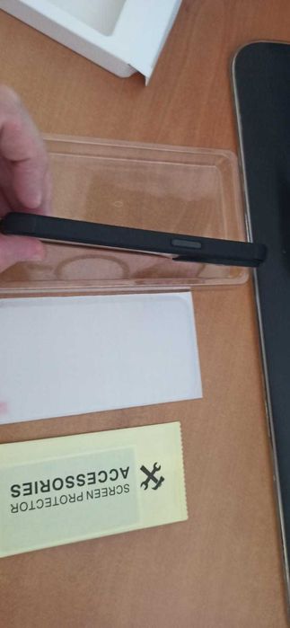 Iphone 14/PRO/MAX/PLUS Husa TPU MagSafe + Folie Sticla Safe Glass