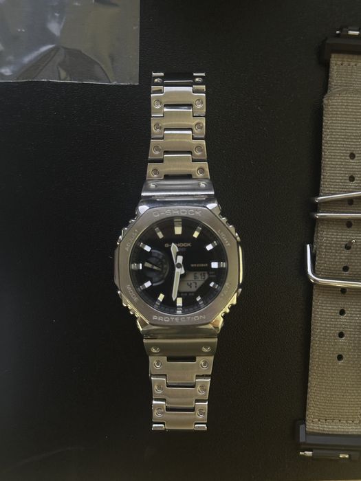 Casio G-Shock GM-2100C-5A “CasiOak” + curea metal originală Casio