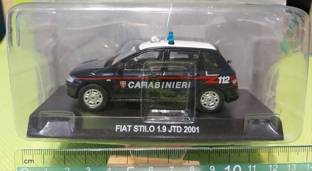 Fiat Stilo 1.9 JTD. Цена: 25лв. (1/776). Мащаб 1:43, метал и пластмаса