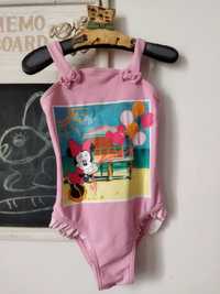 Costum de baie roz cu Minnie Mouse George fetițe 4-5 ani 110