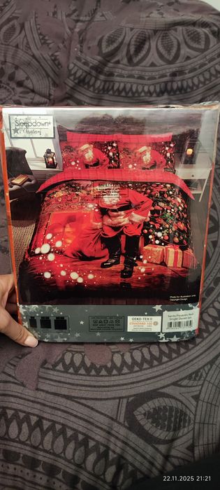 Коледен спален комплект 135/200 2бр.