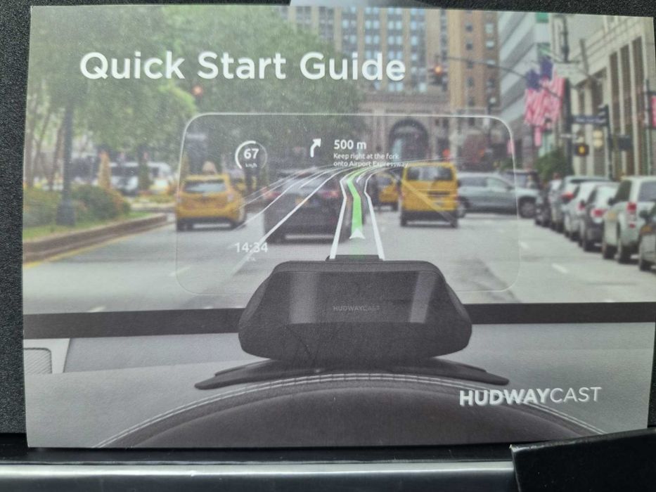 Навигация Hudway Cast Glass GPS Mobile Phone Display USB Cable