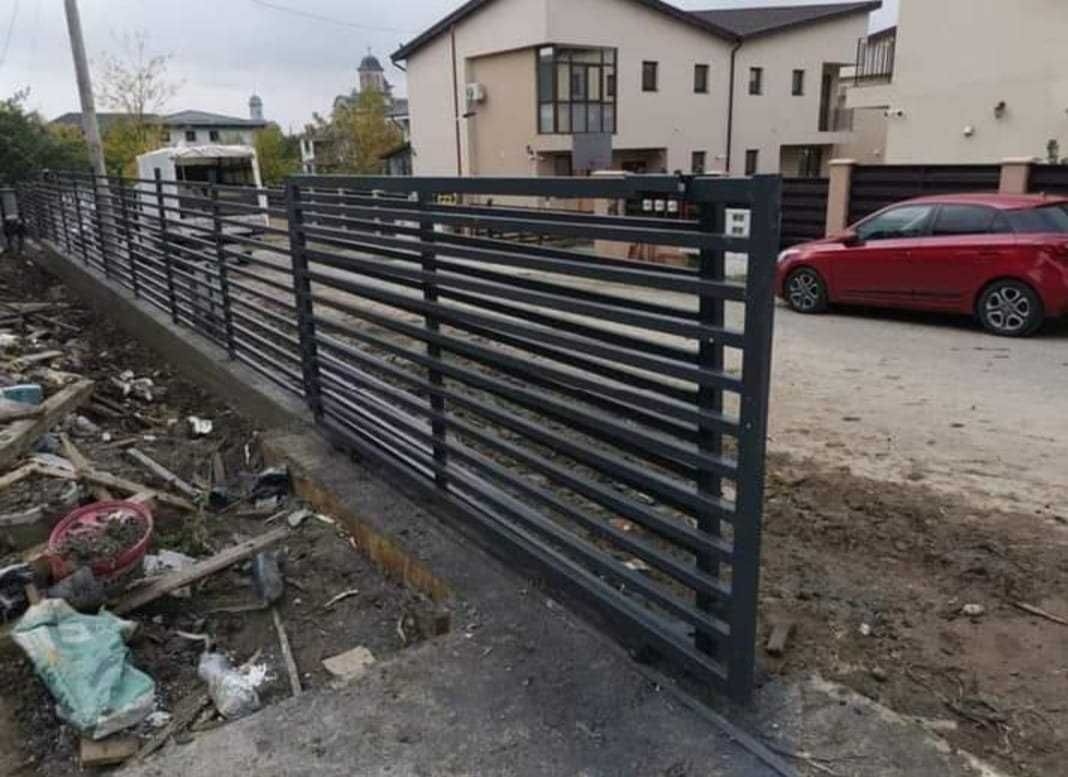 Garduri din panou stil jaluzele si alte tipuri de garduri