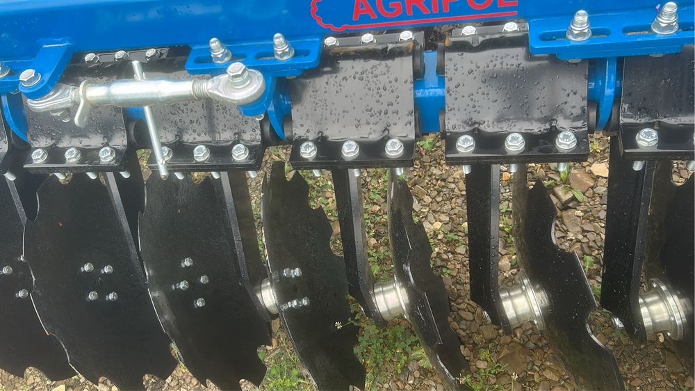 Disc agricol marca Agripol cu tocator 4,5,6 m