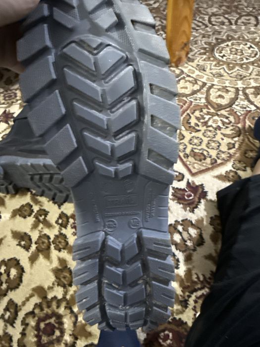 строительные сапоги кожанные