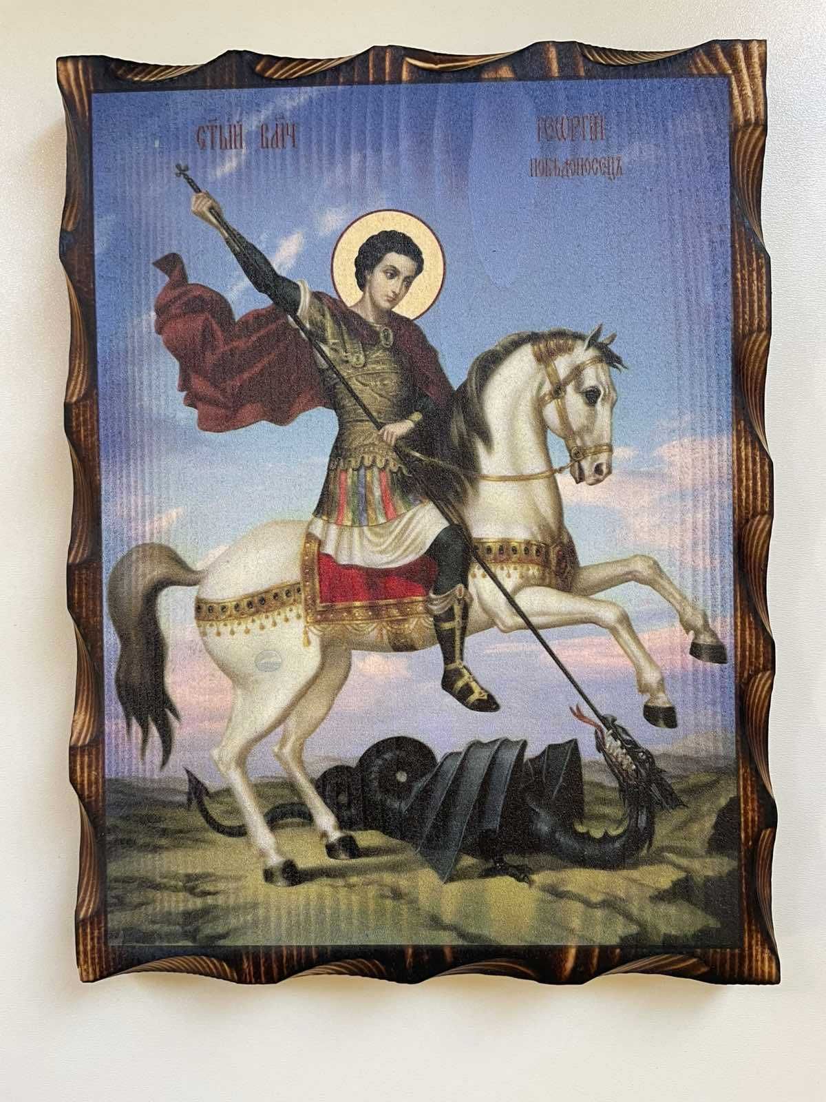 висококачествени цветни  икони печатани върху дърво