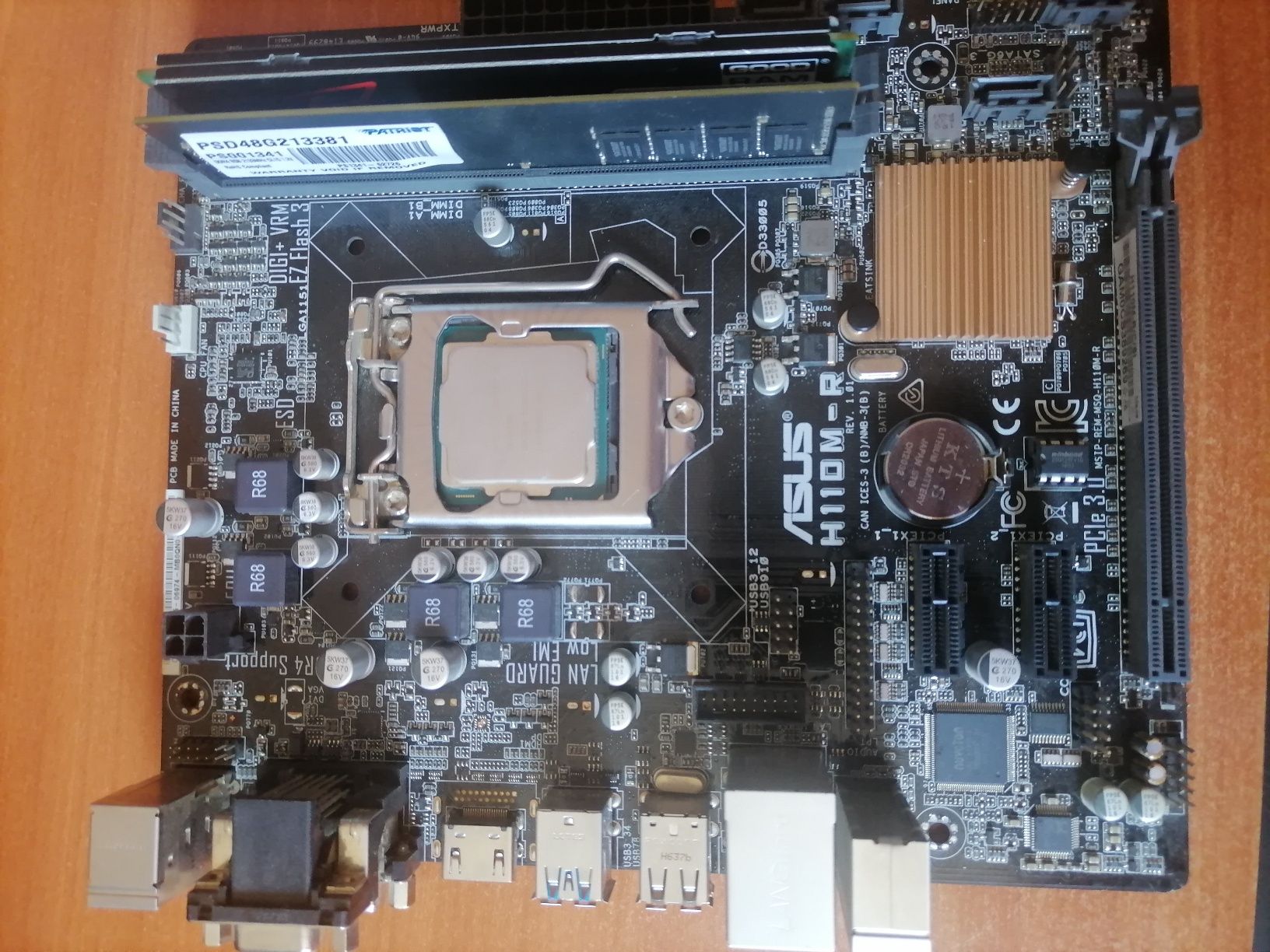 Kit placa de baza plus procesor memorii plus placa video