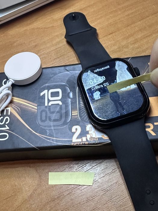 Смарт-часы серия 10 черный