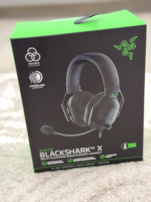 Casti Gaming Razer Blackshark v2X - Noi/Sigilate
