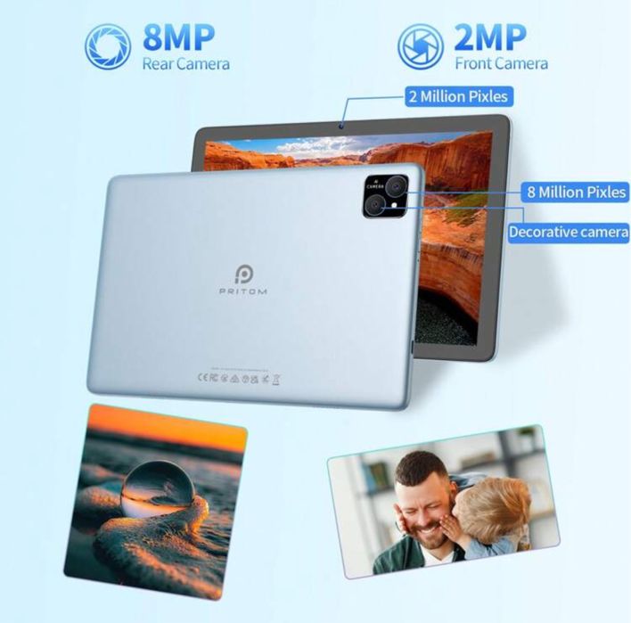 Tabletă  PRITOM TAB 11 cu tastatura si mouse Android 14. X21