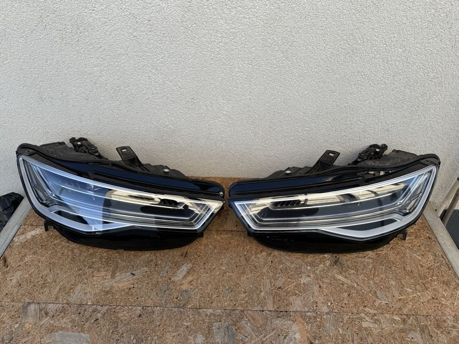 SET Far stanga dreapta Audi A6 C7 4G Facelift Full LED MATRIX Original
