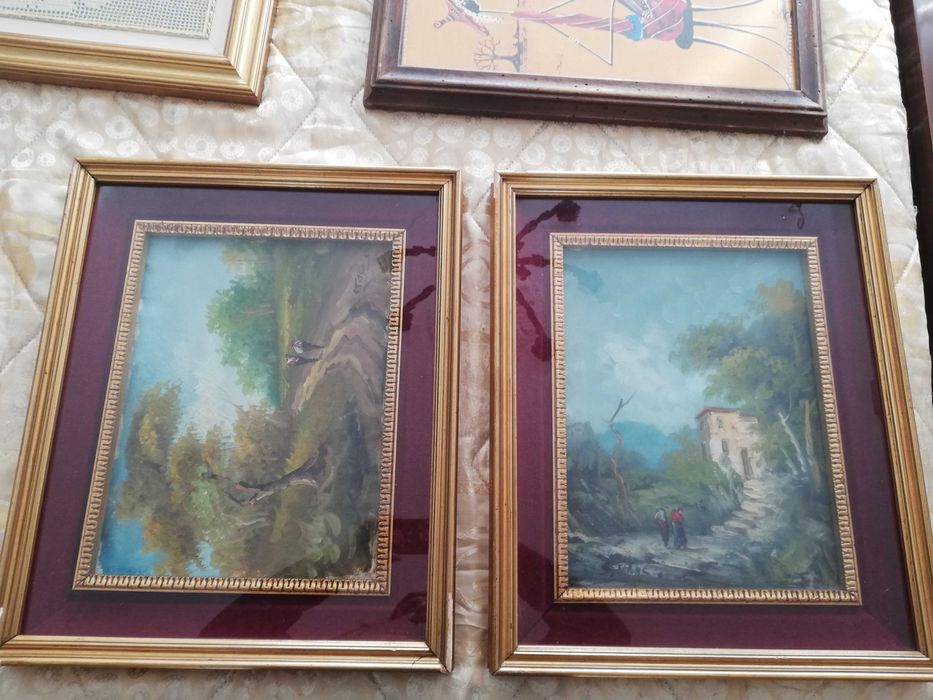 2 картини пейзаж размери 45/55 от Италия