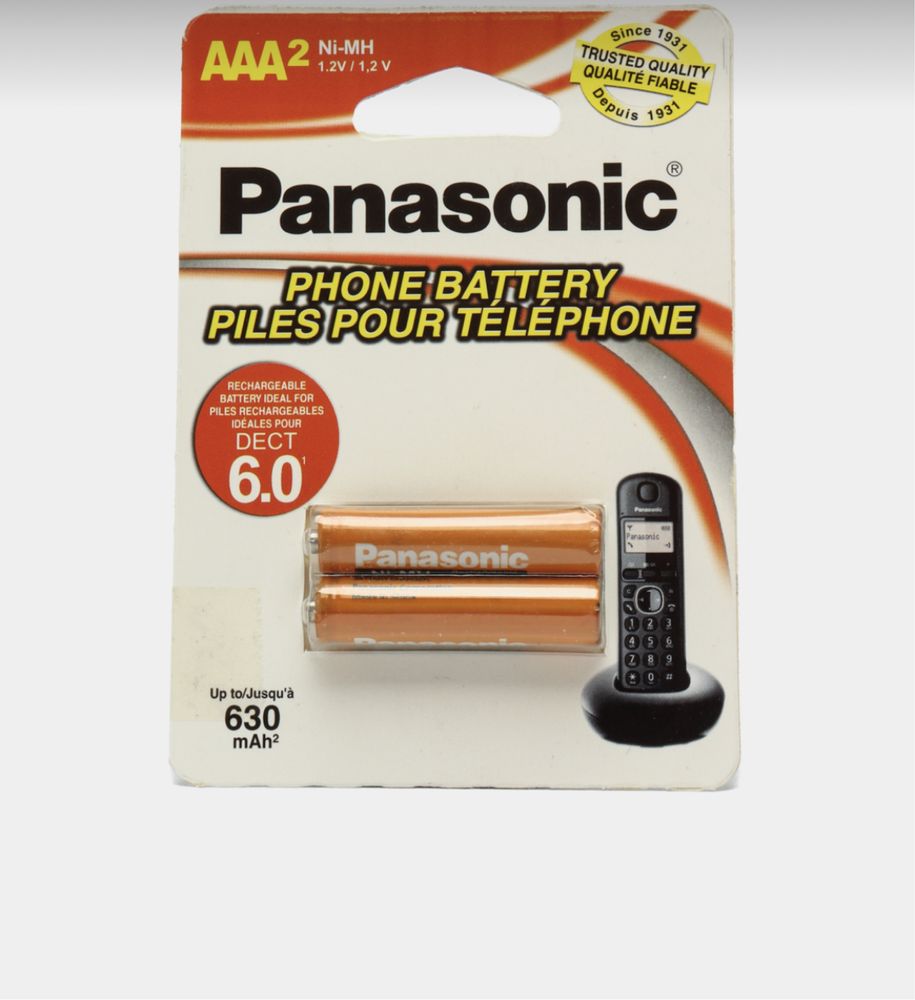 Аккумулятор для радиотелефона Panasonic батарейки