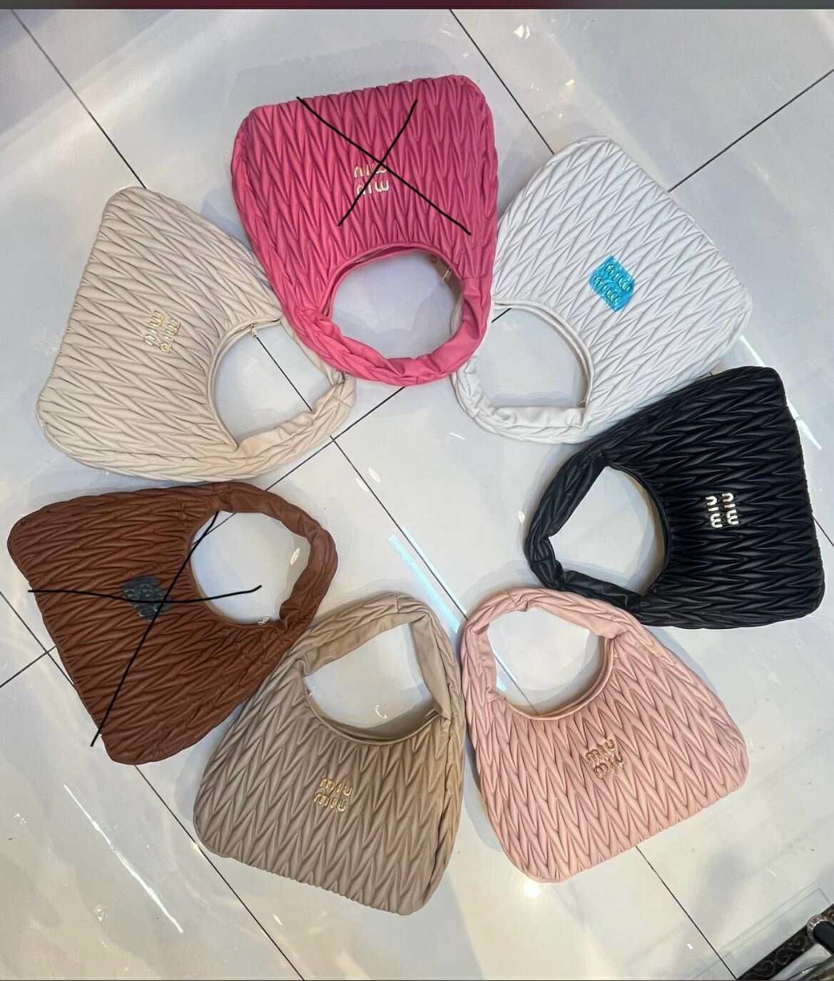 Mıu mıu ,Marc Jacobs Fendi, Pınko,Versace Hermes