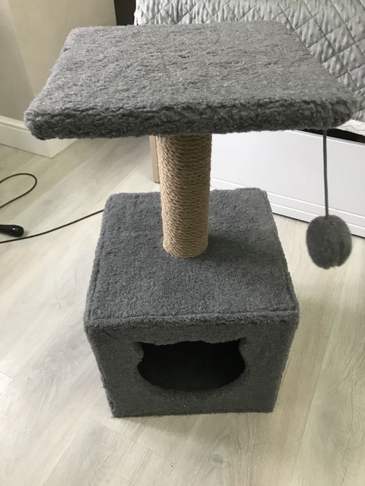 Когтеточка-домик, игрушка для наших пушистиков