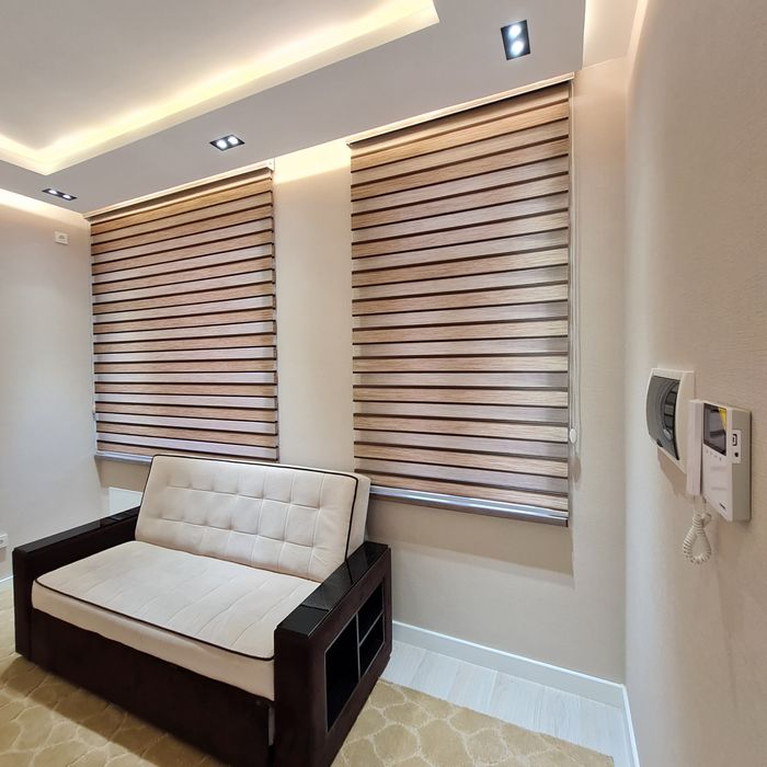 Жалюзи комбо | Жалюзи на окна | Установка карнизов. Jk045