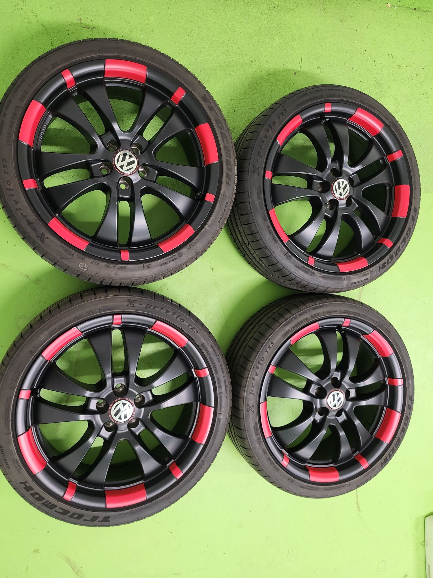 18 5x100 Vw Golf 4 Bora Audi A1 A3 Skoda Subaru 5х100