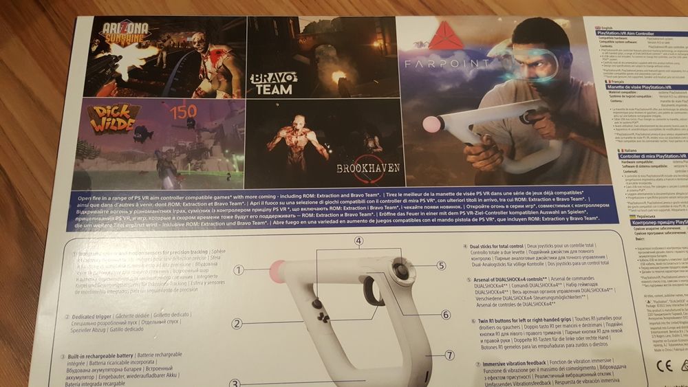 Accesorii playstation 4, Ps4  VR casca vr pusca camera move