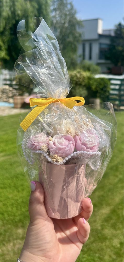 Buchet flori ceara de soia parfumata